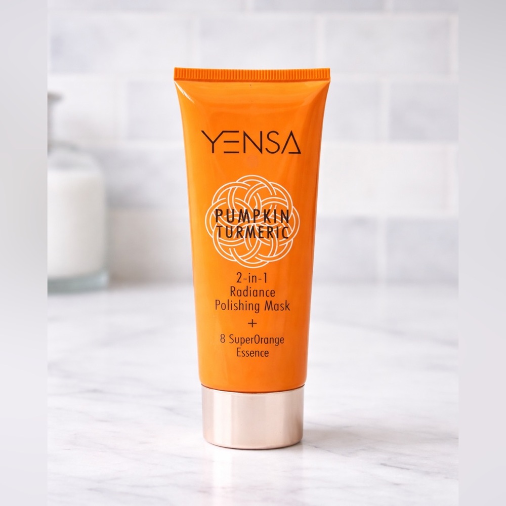 🎃 YENSA Pumpkin Turmeric Radiance Polishing Mask 2-in-1